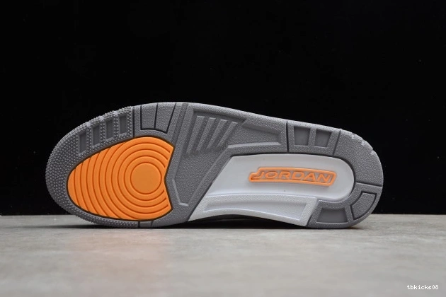 Reps TBkick RETRO JORDAN 3 ORANGE AIR (W) CK9246-108 LASER 0815